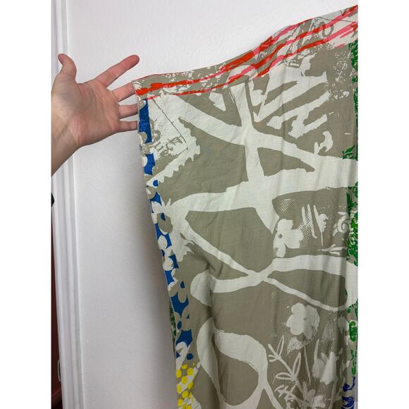 Jams World Aloha All Over Hawaiian Print Tropical Vacation Open Kimono One Size - Picture 3 of 6